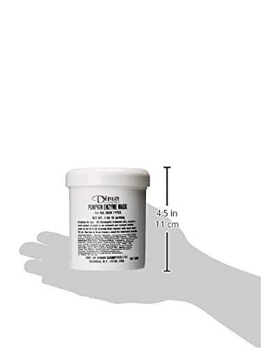 Dinur Cosmetics Pumpkin Enzyme Mask – Exfoliating & Brightening (16 oz)