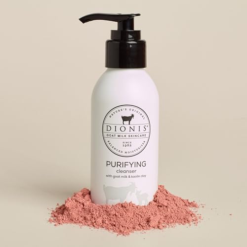 Dionis Goat Milk Purifying Cleanser with Kaolin Clay – Gentle Daily Cleanser for Oily Skin