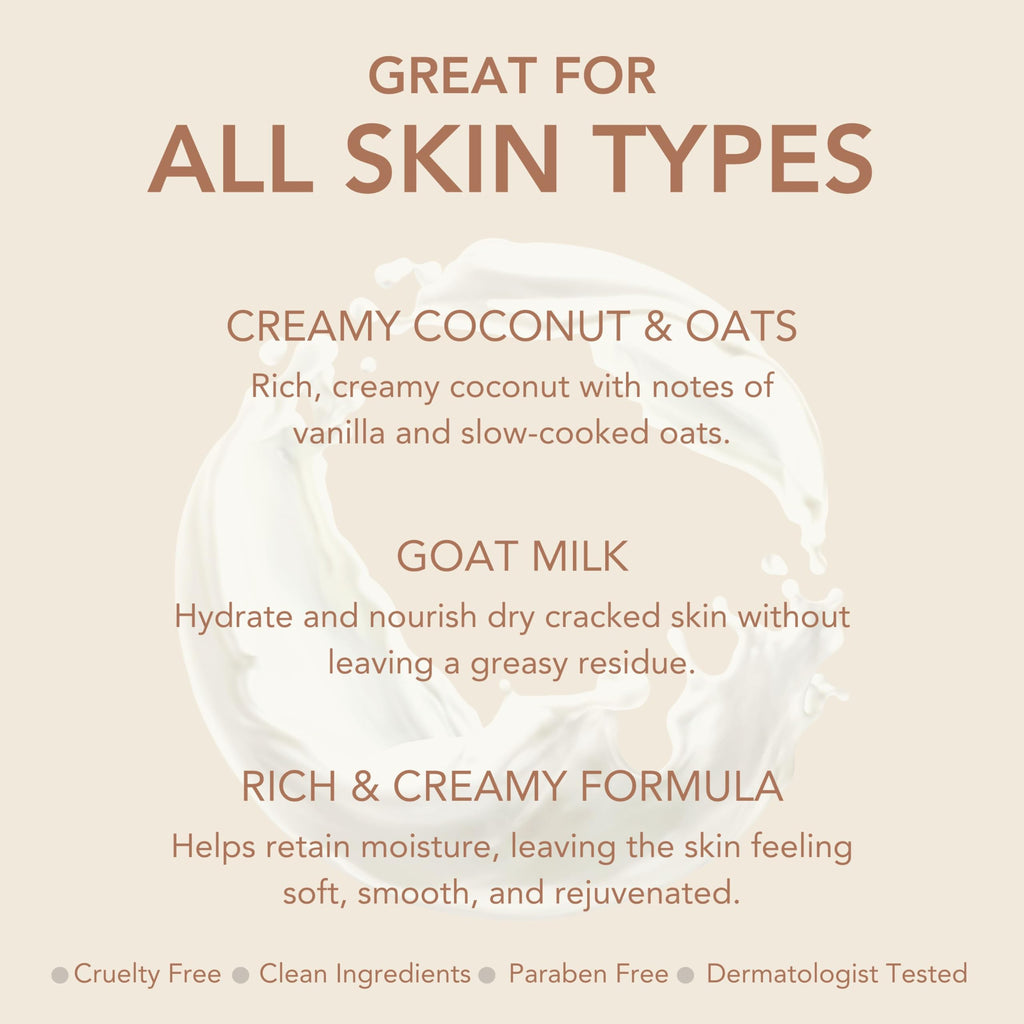 Dionis Goat Milk Body Lotion Coconut & Oats – 8.5 oz