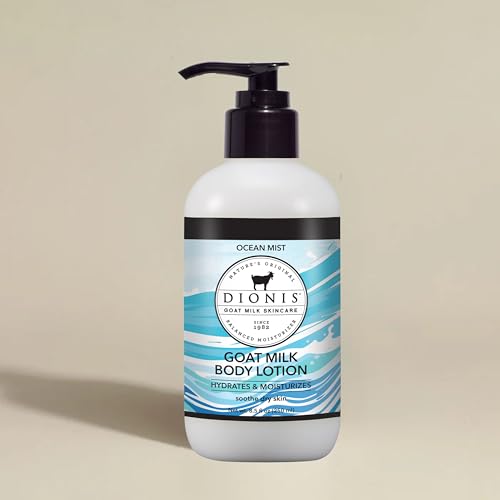 Dionis Goat Milk Body Lotion Ocean Mist 8.5 oz – Hydrating, Non-Greasy Moisturizer