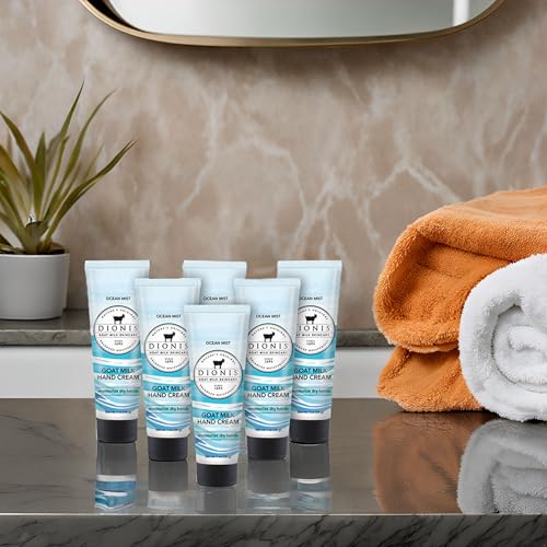 Dionis Goat Milk Hand Cream Ocean Mist — 1oz (Pack of 6) | Non-Greasy Hydration