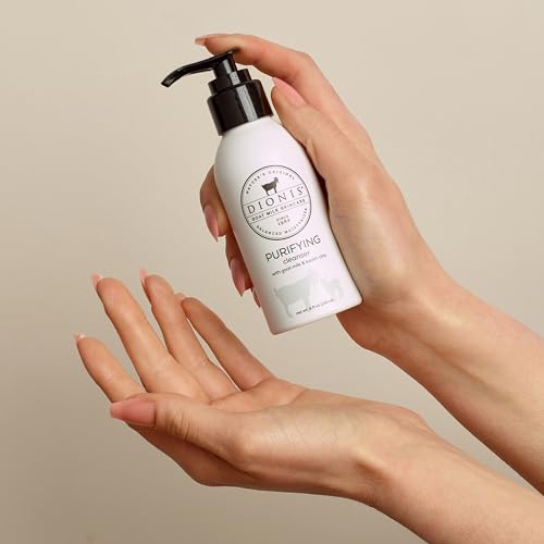 Dionis Goat Milk Purifying Cleanser with Kaolin Clay – Gentle Daily Cleanser for Oily Skin