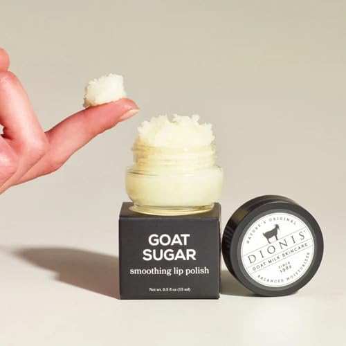 Dionis Goat Milk Sugar Lip Polish 0.5oz – Gentle Exfoliant & Hydration