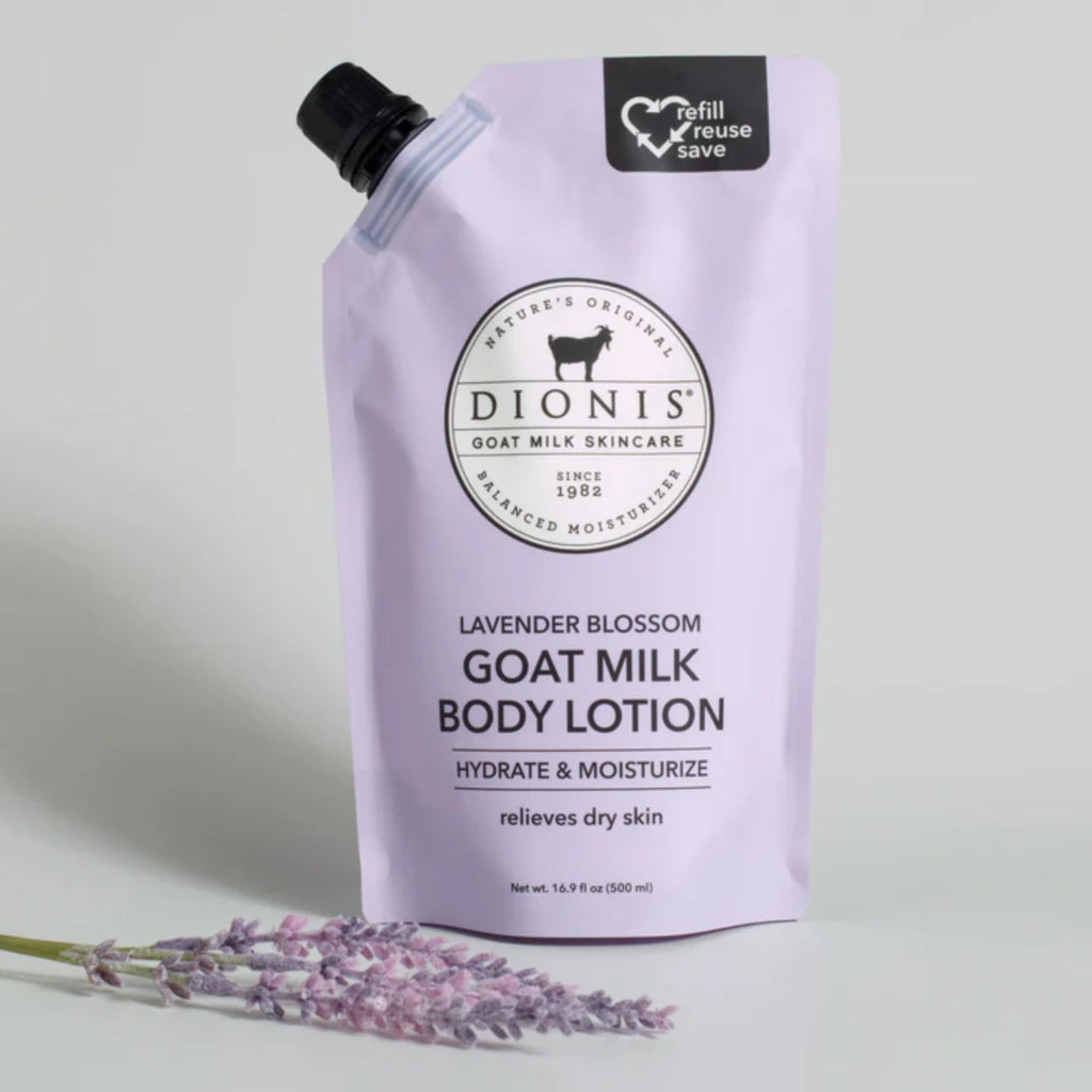Dionis Goat Milk Lotion Lavender Blossom Gift Set — Hydrating, Cruelty-Free, Dermatologist Tested