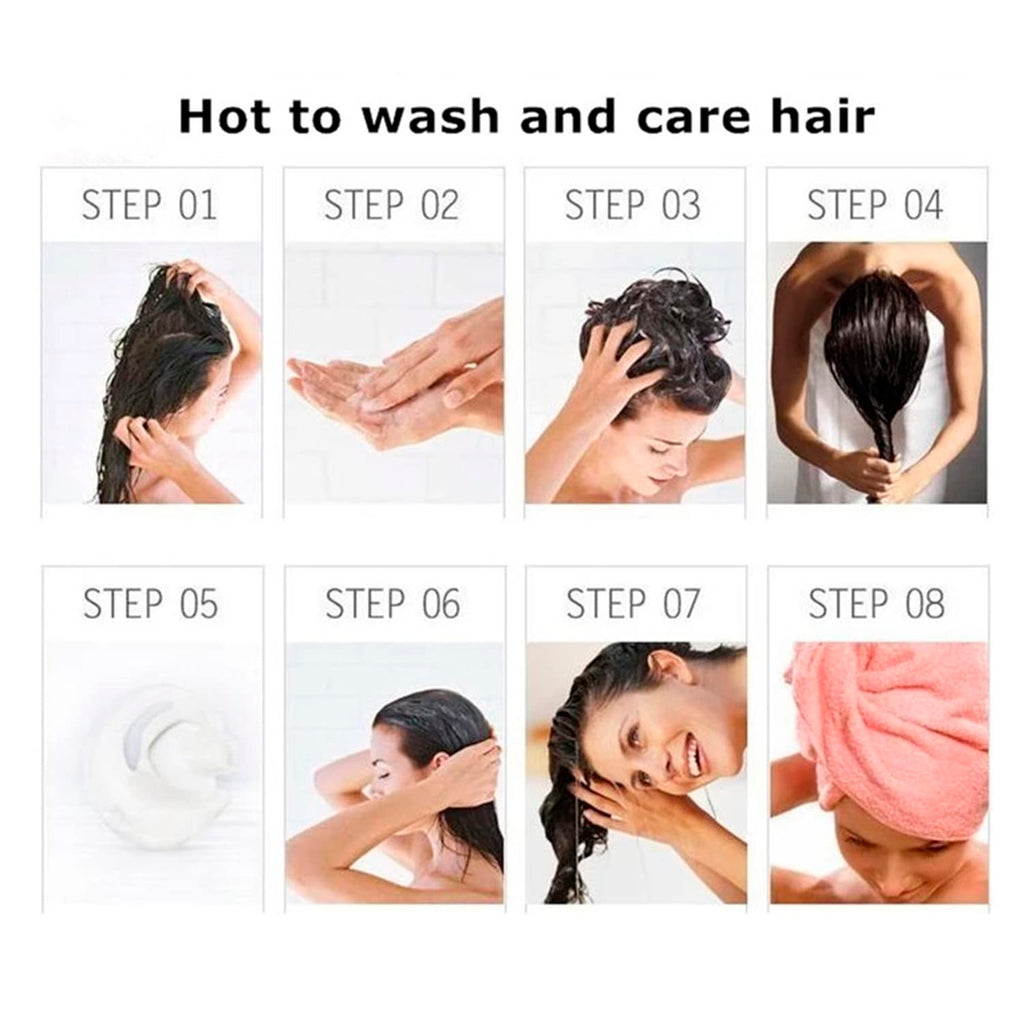 DISAAR Beauty Anti-Hair-Loss Shampoo & Growth Serum 200ml – Herbal Scalp Care & Regrowth Support