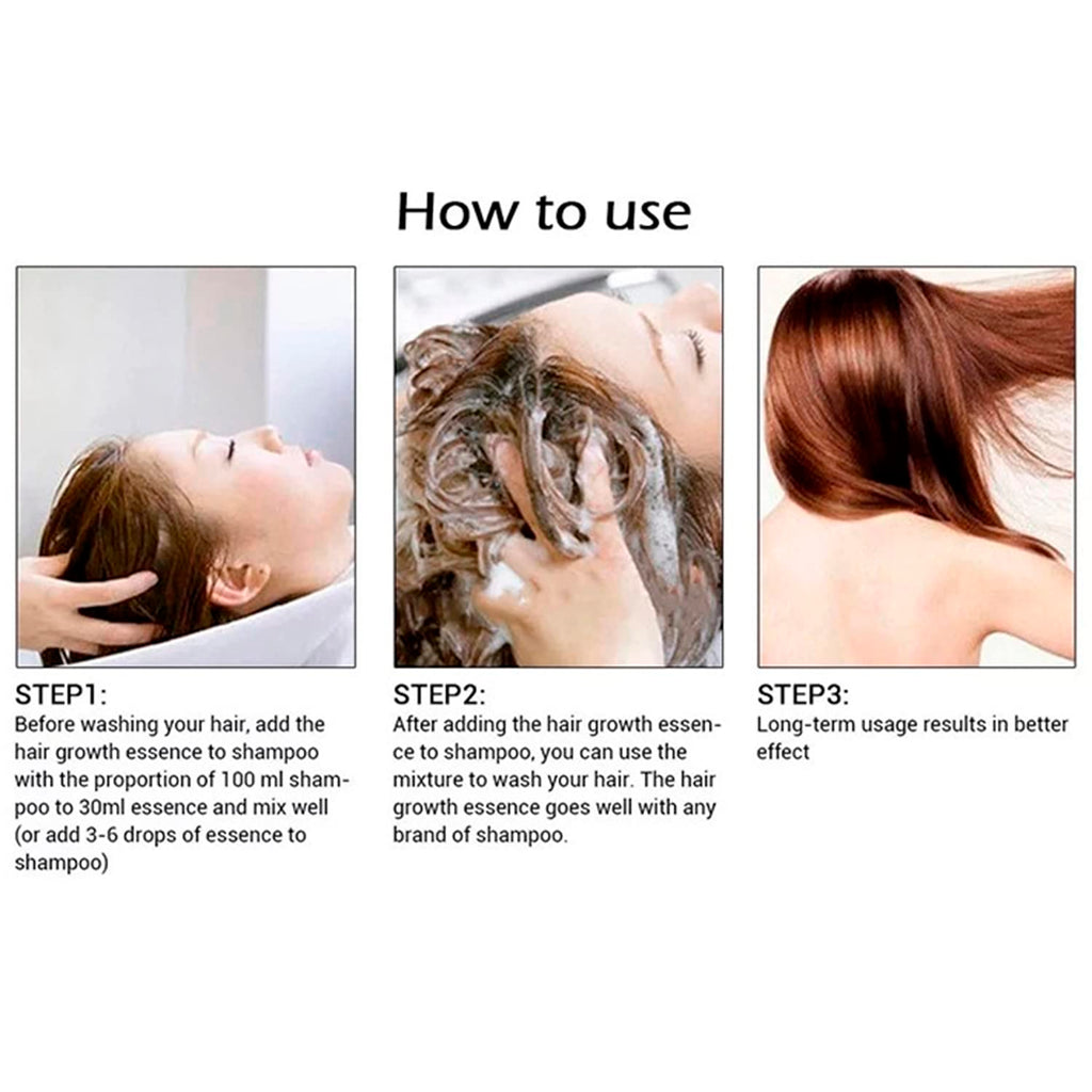 DISAAR Beauty Anti-Hair-Loss Shampoo & Growth Serum 200ml – Herbal Scalp Care & Regrowth Support