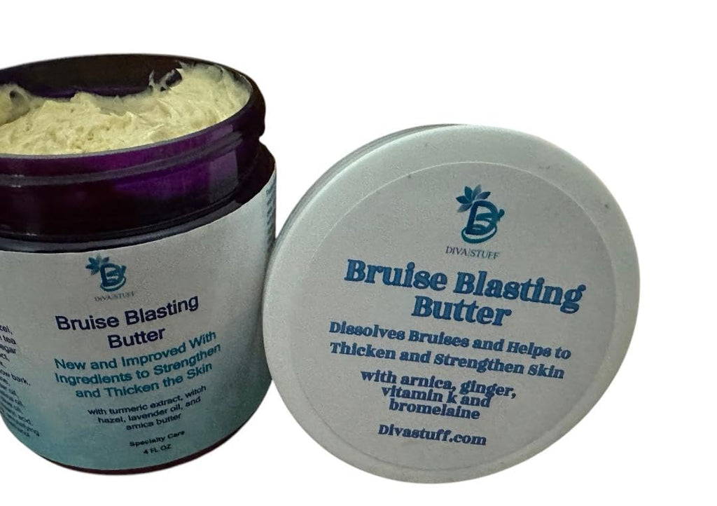 Diva Stuff New Improved Bruise Dissolving Cream with Arnica, Vitamin K & Bromelain – 4 oz