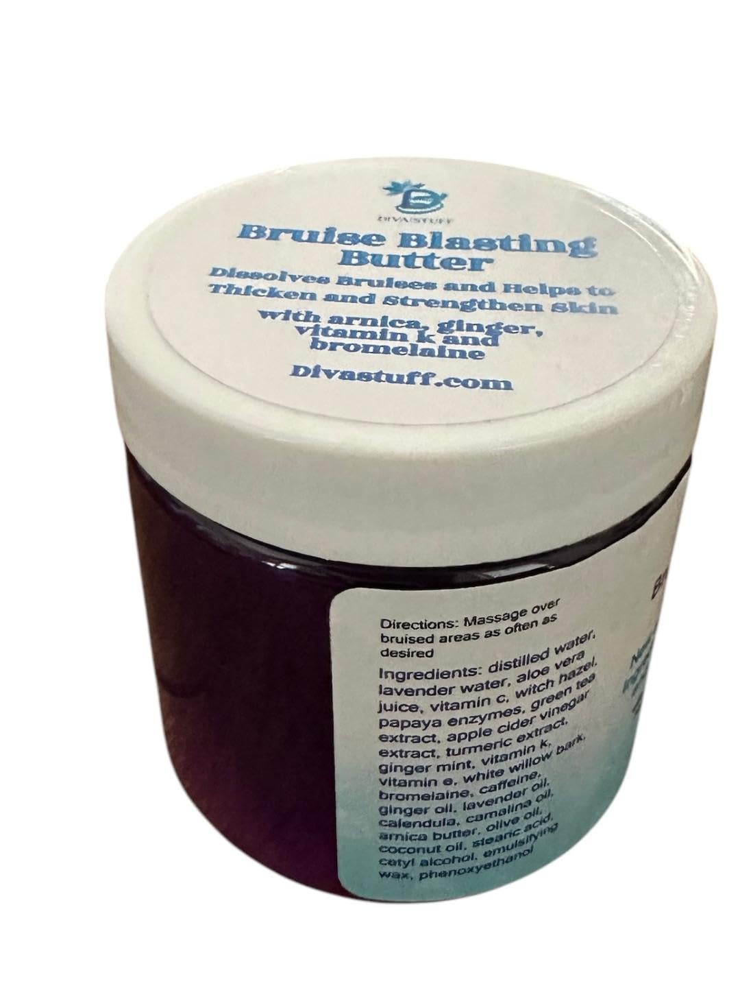 Diva Stuff New Improved Bruise Dissolving Cream with Arnica, Vitamin K & Bromelain – 4 oz