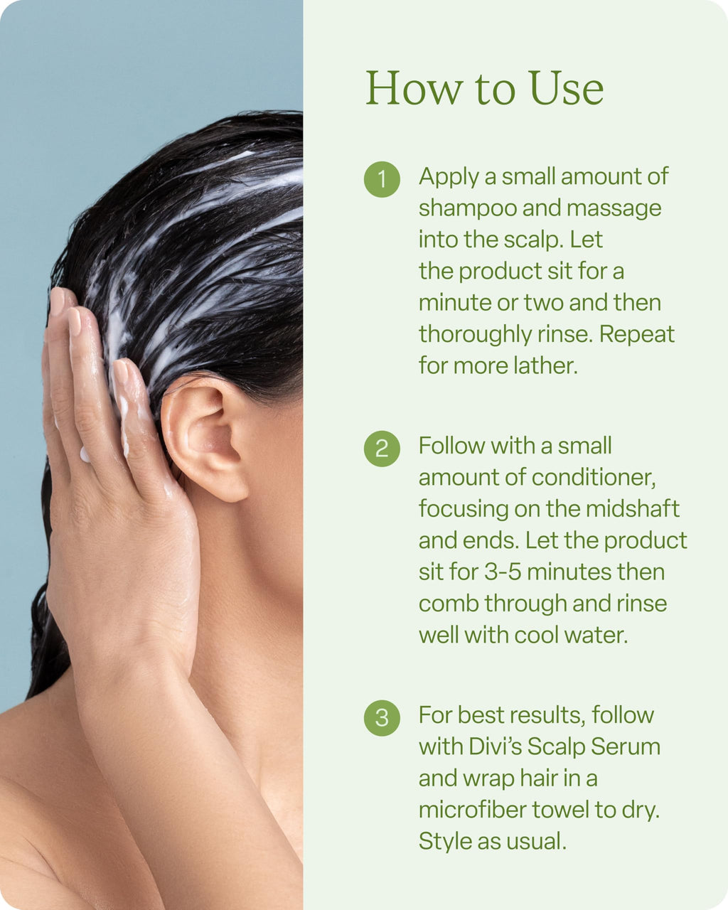Divi Volumizing Shampoo & Conditioner Set – Lightweight Hair Care for Fine & Thinning Hair