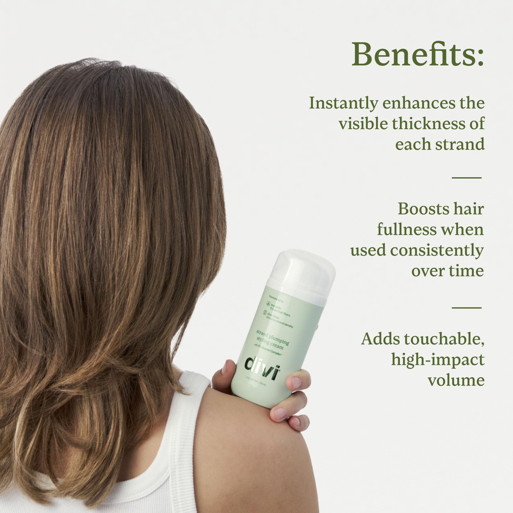 Divi Major Volume Bundle – Volumizing Shampoo, Conditioner & Strand Plumper for Fine or Thinning Hair | 3-Piece Set