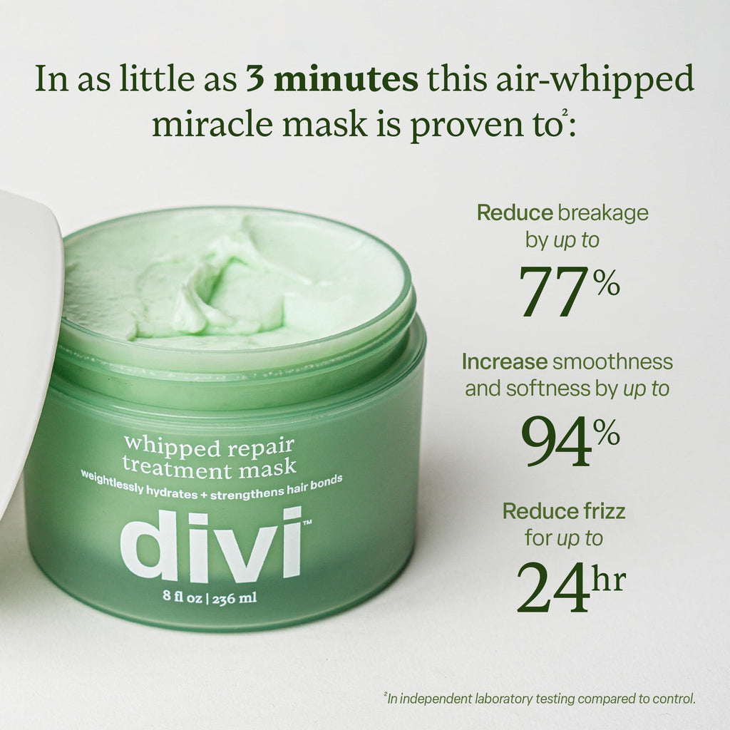 Divi Clarifying Scalp Reset Shampoo & Whipped Repair Mask Set – Deep Cleansing, Oil Control & Bond Repair (2-Piece)