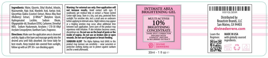Divine Derriere Intimate Dark Spot Remover – Brighten & Even Skin