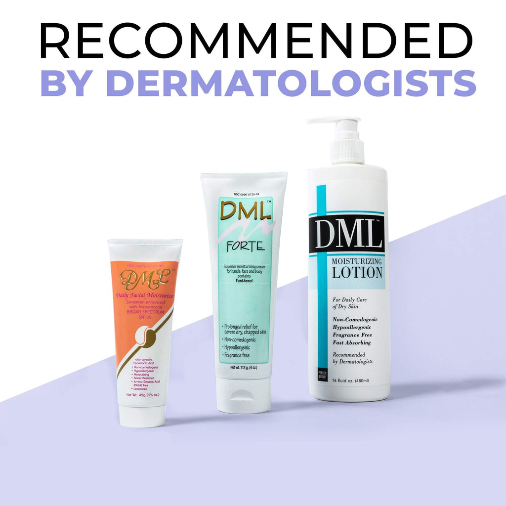 DML Daily Facial Moisturizer SPF 25 - 1.5 oz | Fragrance-Free & Hypoallergenic