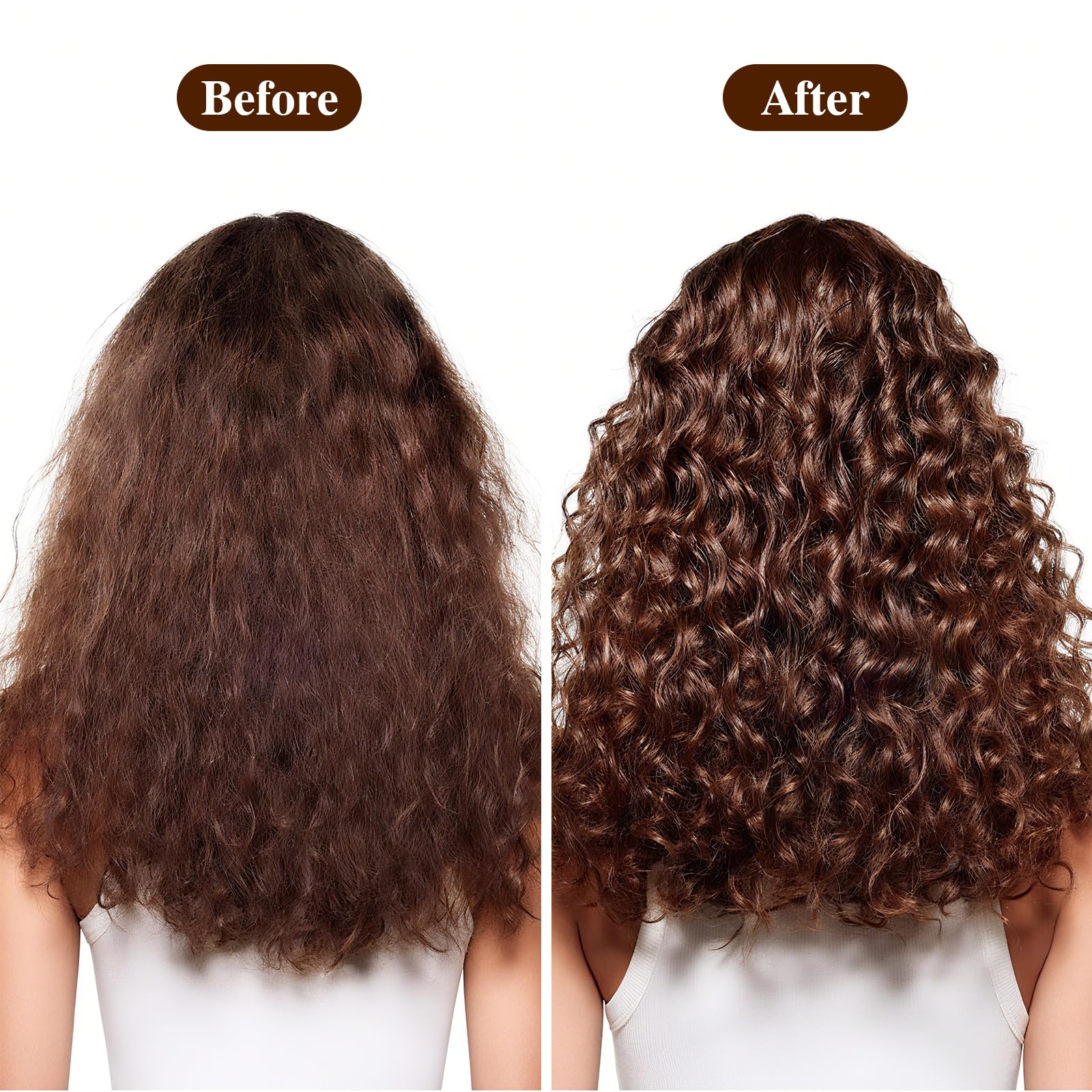 Dmsky 2 Pack Hair Mask for Damaged Hair | Keratin & Collagen Deep Conditioning (16.2 oz each)