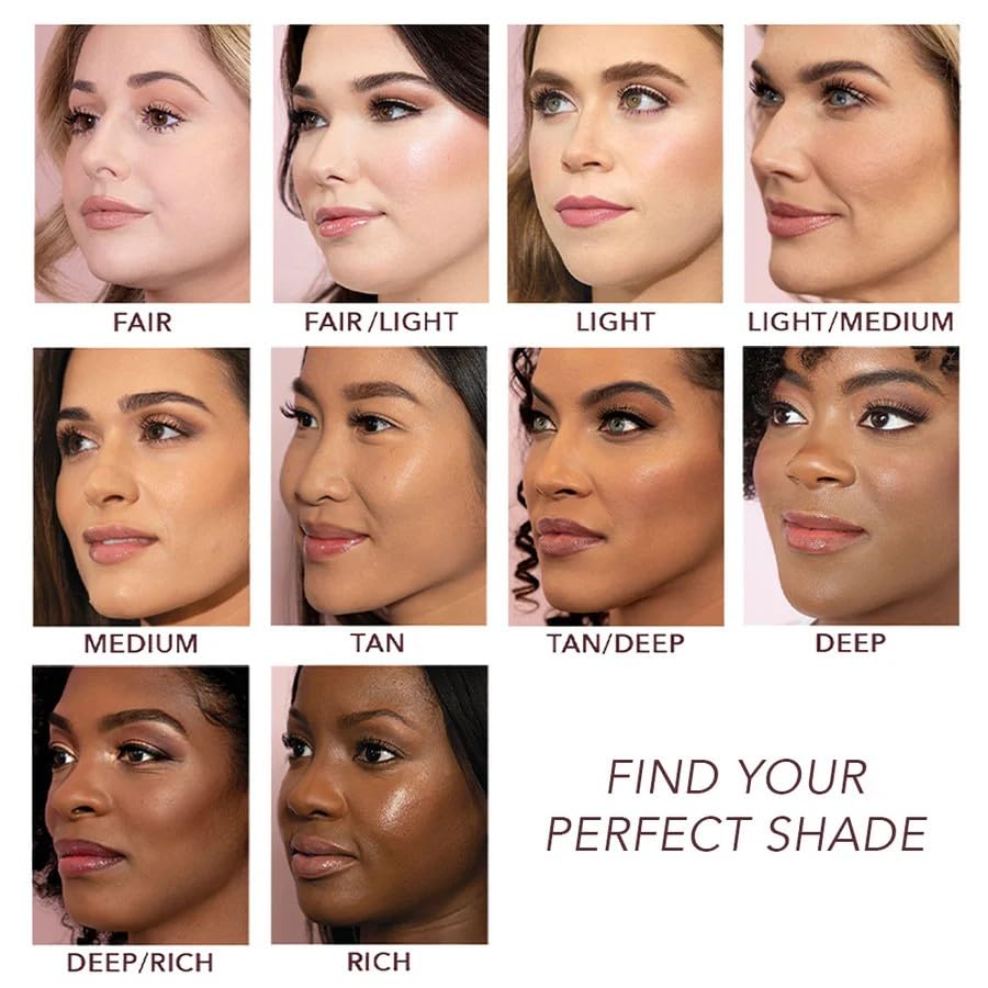 DOLL 10 NO T.C.E. Super Coverage Serum Foundation – Hydrating Full Coverage for Mature Skin (Light/Medium) – Clean, Vegan, Cruelty-Free