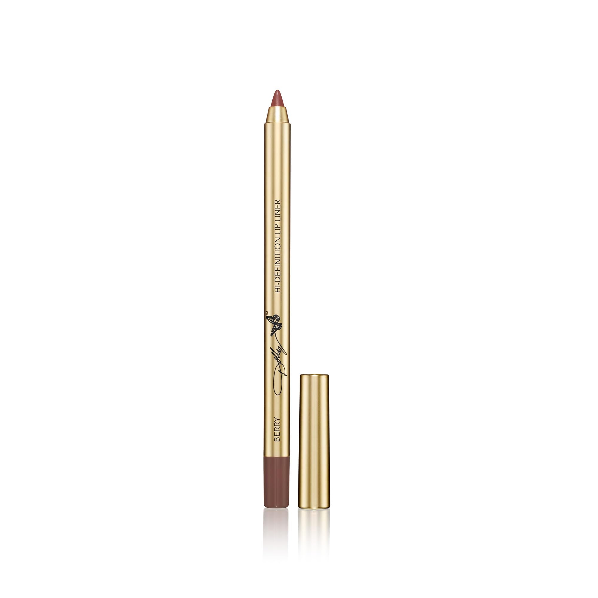 SCENT BEAUTY Dolly Beauty Hi-Definition Lip Liner – All Day Wear Demi-Matte Pencil in Berry