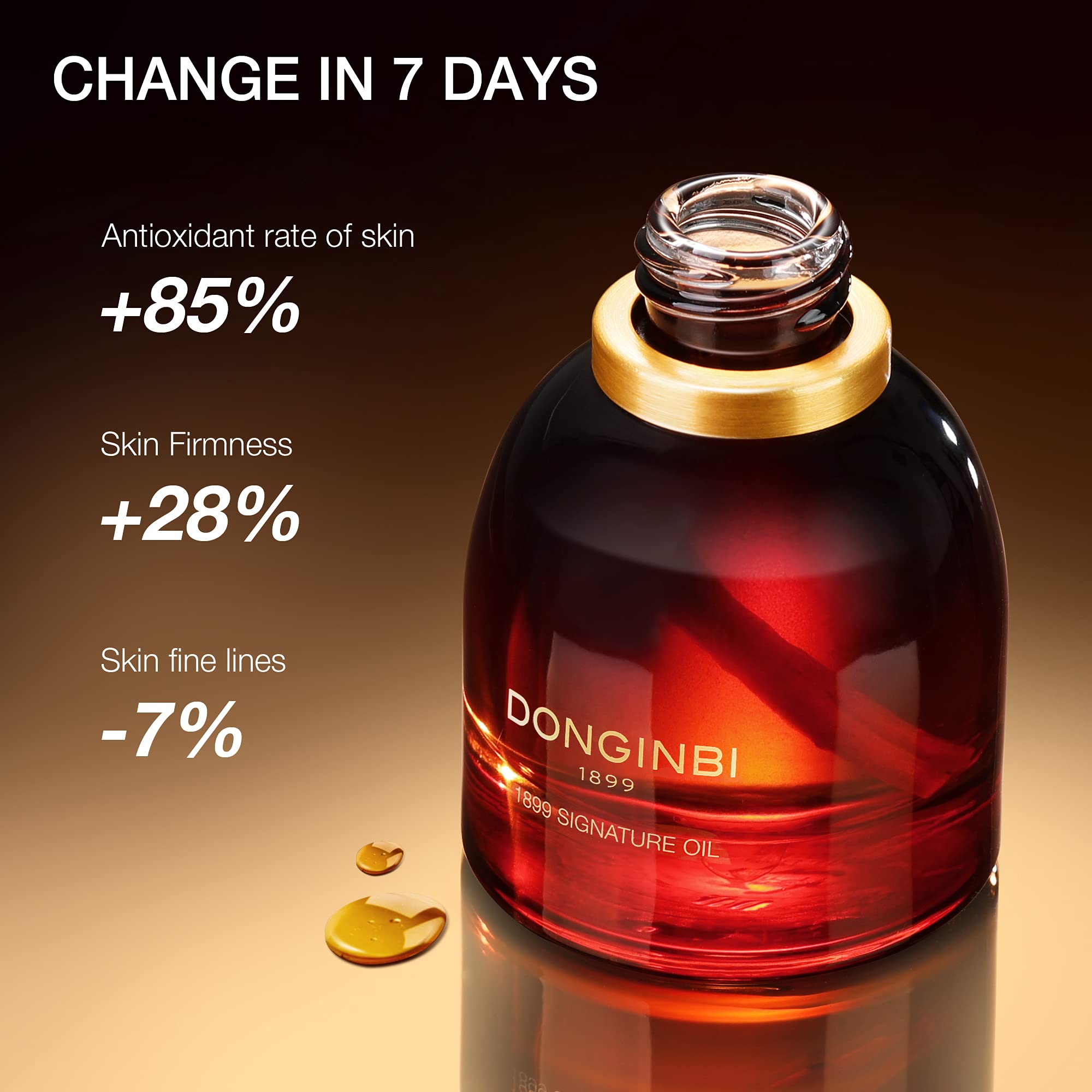 Donginbi 1899 Signature Oil – Skin Barrier Repair & Firming Face Oil for Sensitive Skin | 0.88 fl oz / 25 ml