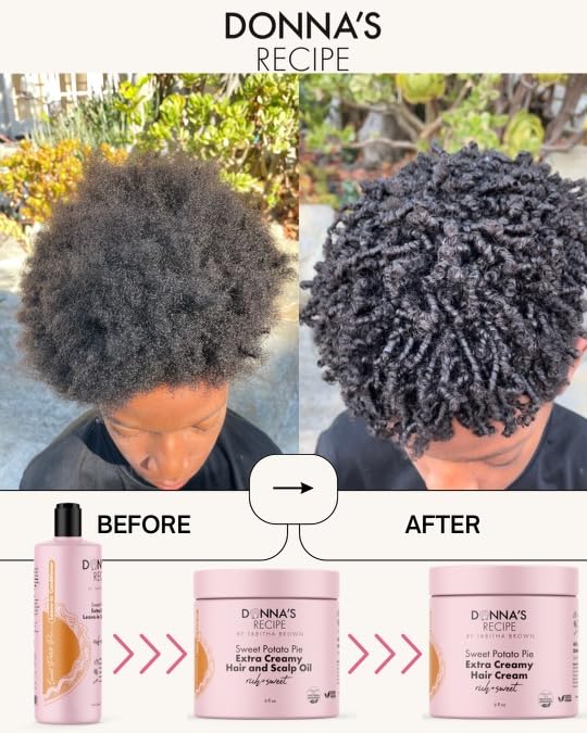 Donna's Recipe by Tabitha Brown Sweet Potato Pie Hair & Scalp Oil – Lightweight Moisture