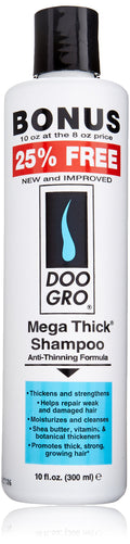 Doo Gro Mega Thick Growth Shampoo - 10 oz | Strengthen & Thicken Hair