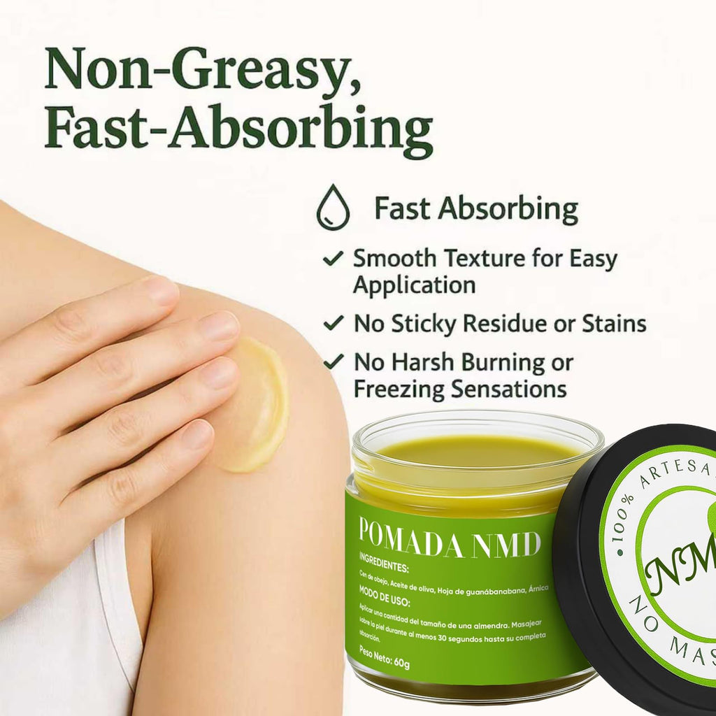 Dotkara NMD Ointment – Pain & Joint Support Cream, Non-Greasy, 2 oz