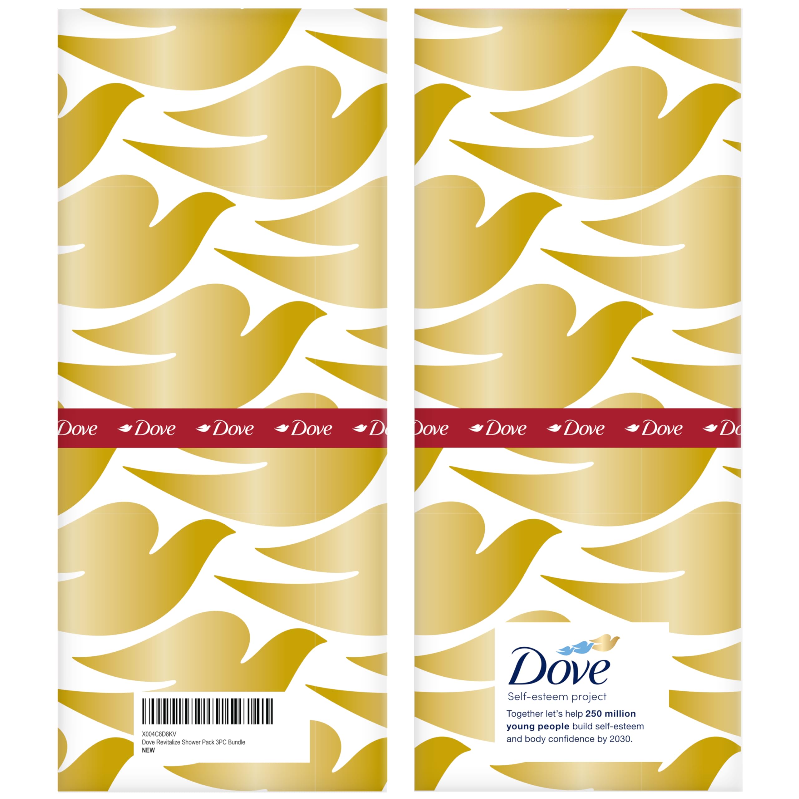 Dove Revitalizing Cherry Collection Gift Set | Body Wash, Exfoliating Polish & Bar Soap