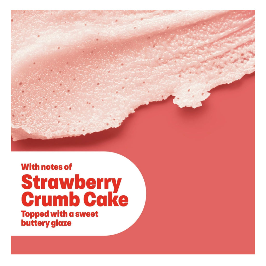 Dove Crumbl Strawberry Moisturizing Body Wash & Scrub Combo – 20oz Wash + 15oz Scrub (Limited Edition)