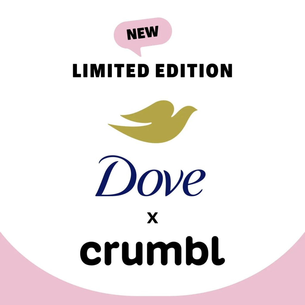 Dove Crumbl Limited Edition Strawberry Crumb Cake Gift Set – 2 Count