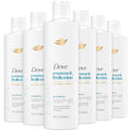 Dove Damage Therapy Shampoo 6-Pack – Coconut & Hydration for Damaged Hair, 12 Oz Ea