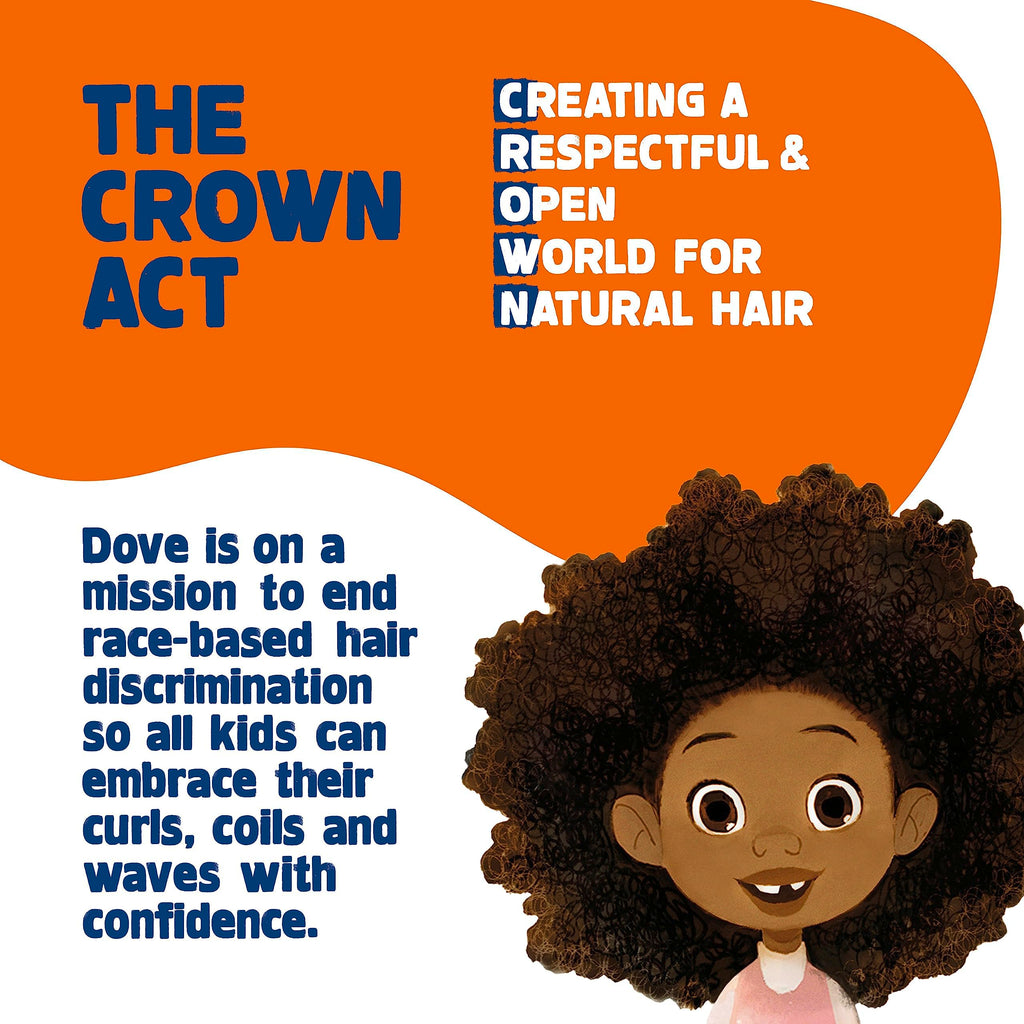 Dove Love Collection Kids Shampoo & Conditioner Set — Curly & Wavy Hair (17.5 oz)