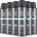 Dove Men+Care Classic Antiperspirant Spray – 6-Pack, 48-Hour Sweat & Odor Protection