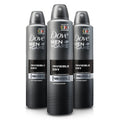 Dove Men Care Invisible Dry Spray Deodorant – 3.8 oz, 3-Pack