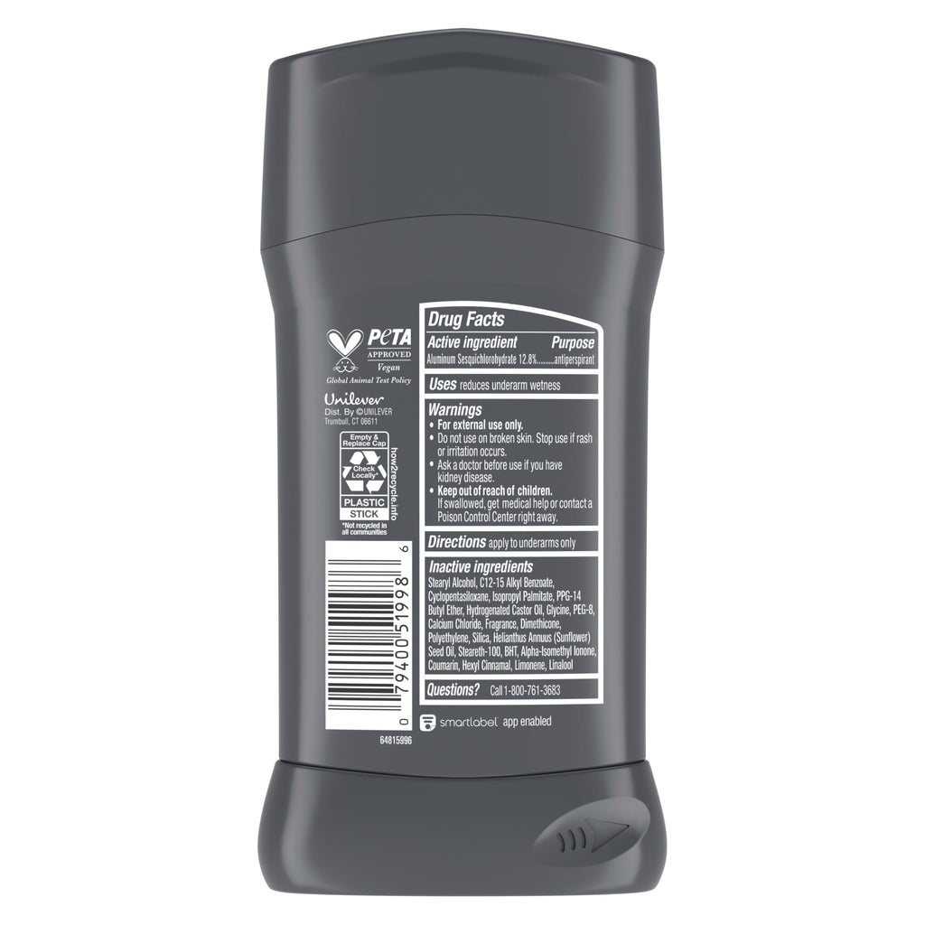 DOVE MEN+CARE Rustic Sandalwood Antiperspirant 3-Pack, 2.7oz Each