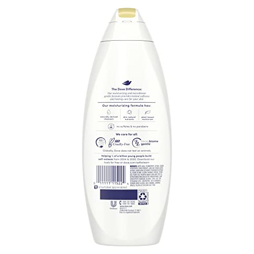 Dove Purely Pampering Shea Butter & Warm Vanilla Body Wash for Dry Skin — 4 x 22 oz