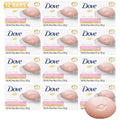 Dove Pink Beauty Bar 12-Pack – 3-in-1 Moisturizing Soap for Face, Body & Hands