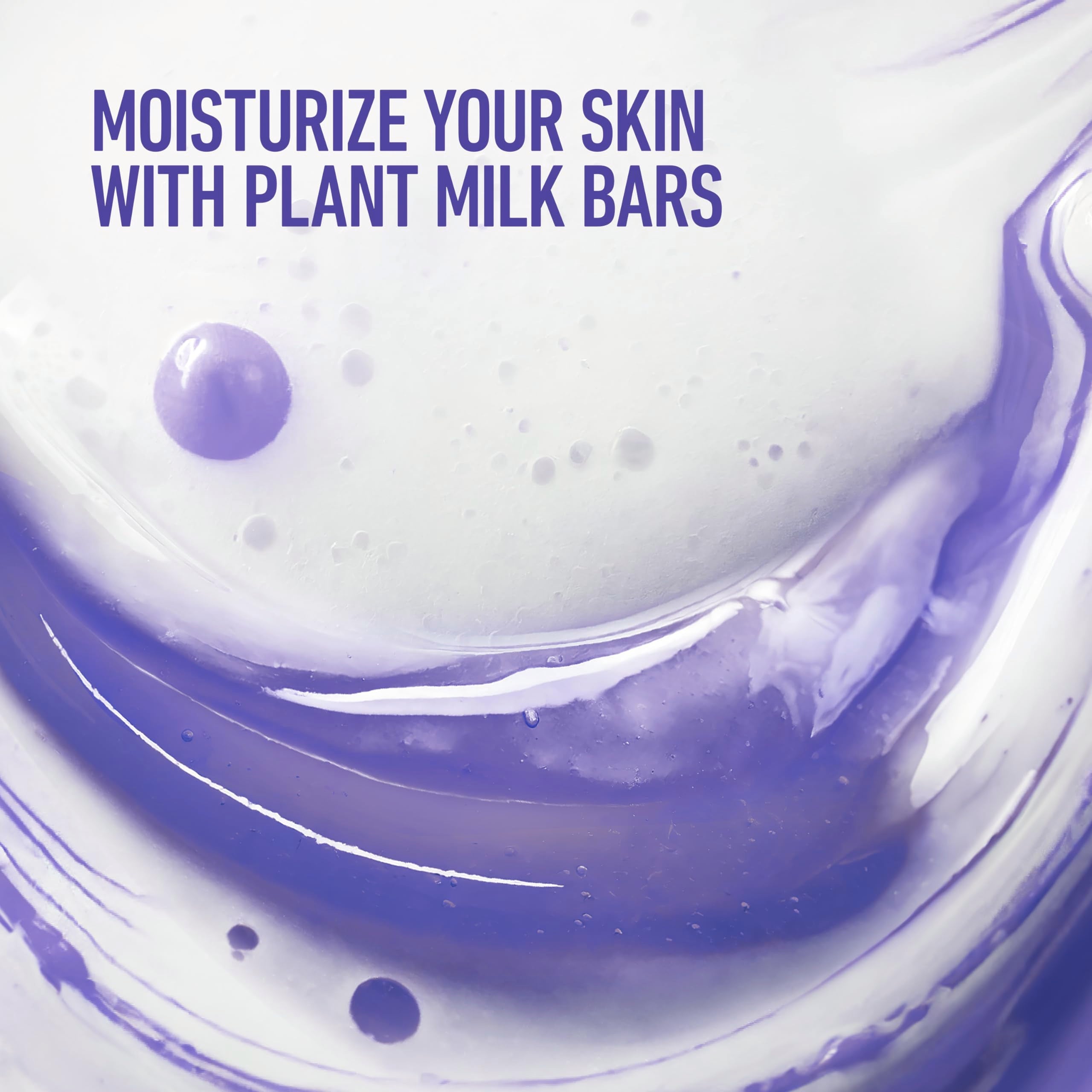Dove Plant Milk Cleansing Bar with Macadamia Milk & Willow Lavender – Serenity Seeker (4 Count)