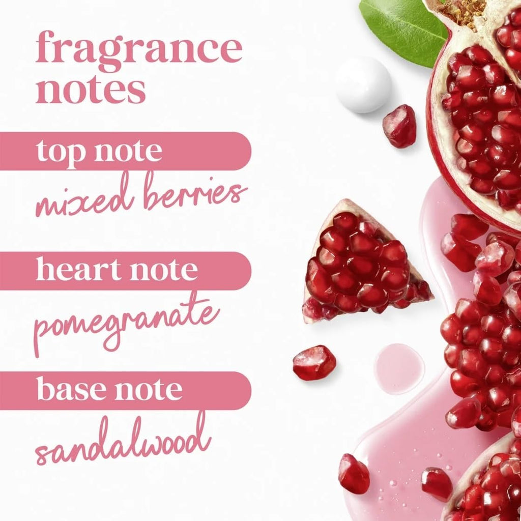 Dove Limited Edition Merry Berry Set – Pomegranate & Hibiscus Rejuvenating Body Wash & Exfoliating Scrub (2 Count)
