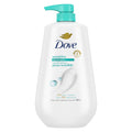 Dove Sensitive Skin Body Wash – Fragrance-Free, Sulfate-Free Hydration for Softer, Smoother Skin (Pack of 3, 34 fl oz each)