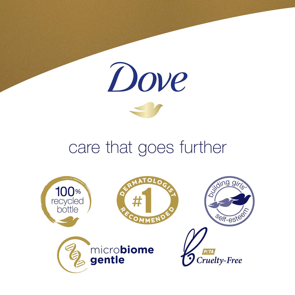 Dove Purely Pampering Shea Butter & Warm Vanilla Body Wash for Dry Skin — 4 x 22 oz