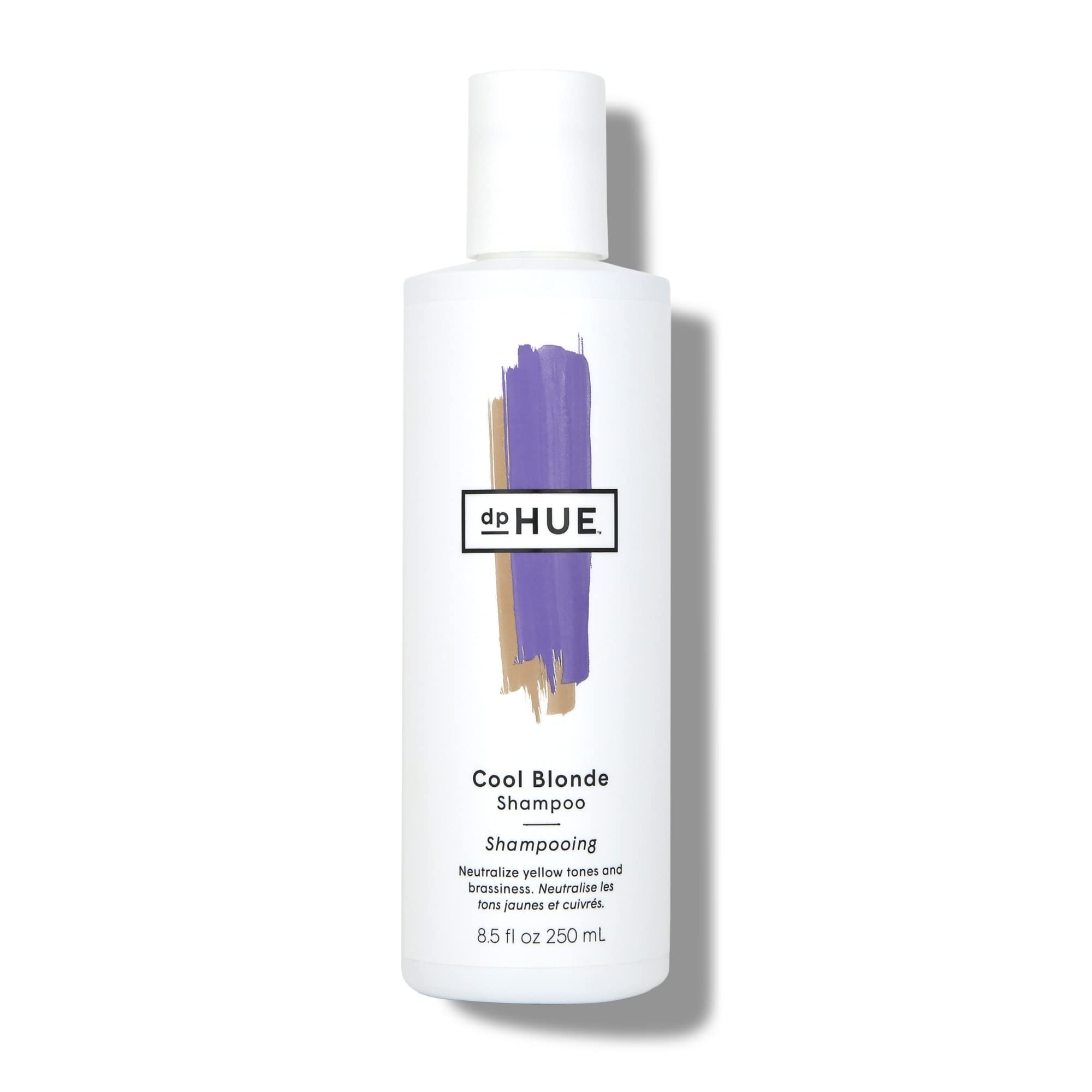 dpHUE Cool Blonde Shampoo - 8.5 oz | Purple Pigments Neutralize Brass, Color Safe, Paraben/SLS/SLES Free, Leaping Bunny Certified