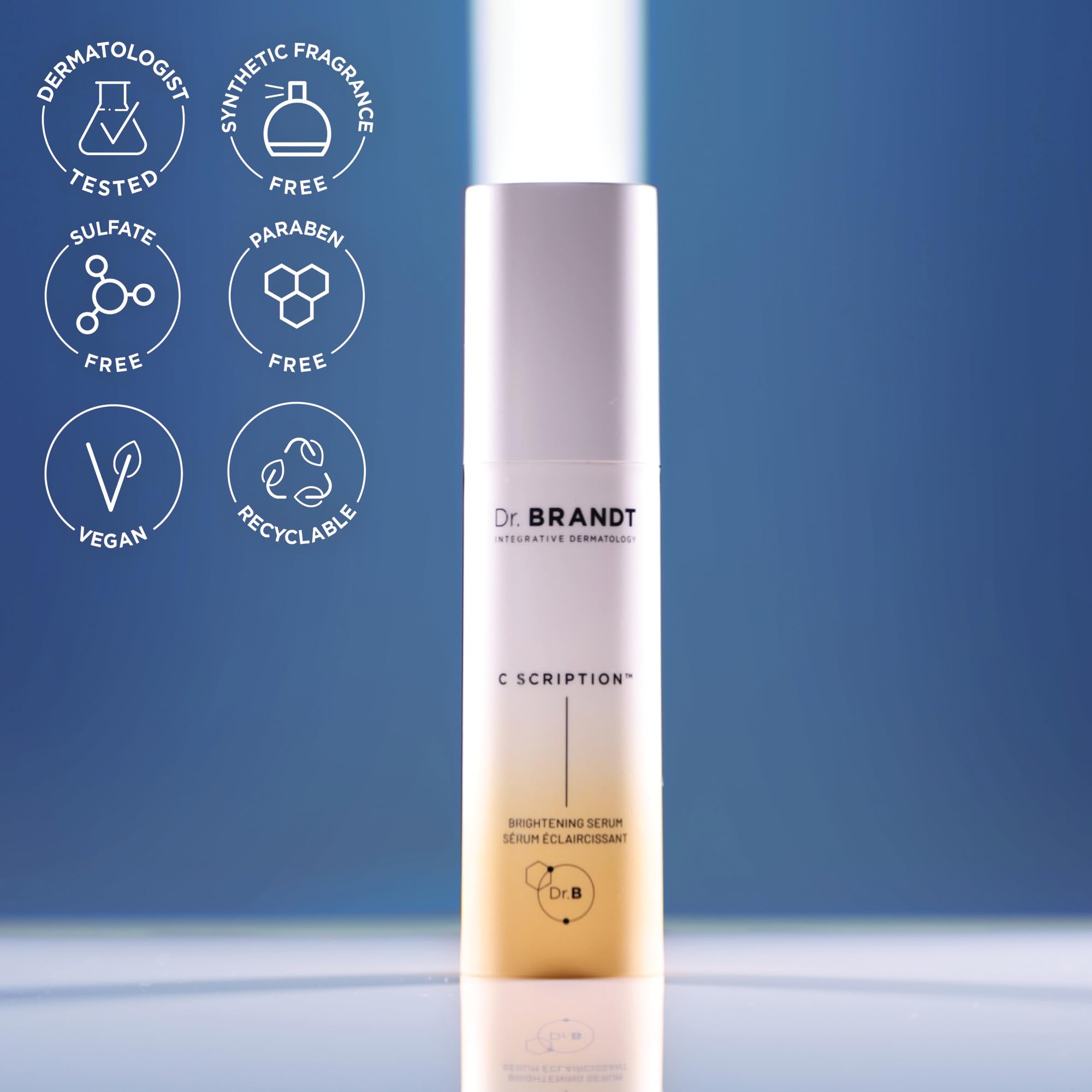 Dr. Brandt Bright This Way C Scription Vitamin C Serum – Fade Dark Spots & Illuminate Skin Tone (2 x 1 fl oz)