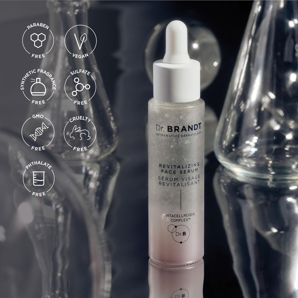 Dr Brandt Dare to Age Revitalizing Face Serum - Smooths Lines, Restores Radiance - 1 fl oz (Pack of 2)