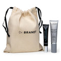 Dr. Brandt Depuffing & Pore Refining Duo — No More Baggage Eye Gel + Pores No More Pore Refiner Primer + Travel Pouch
