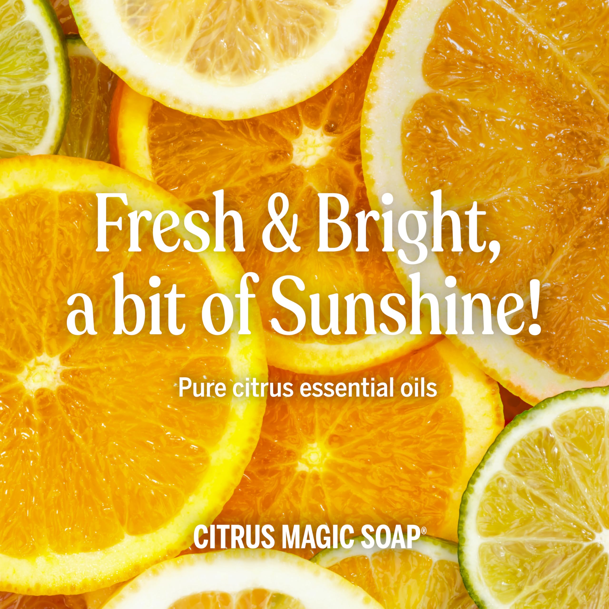 Dr. Bronner's Pure-Castile Magic Soap Liquid – Citrus (32oz) + Refill | 18-in-1 Multi-Use
