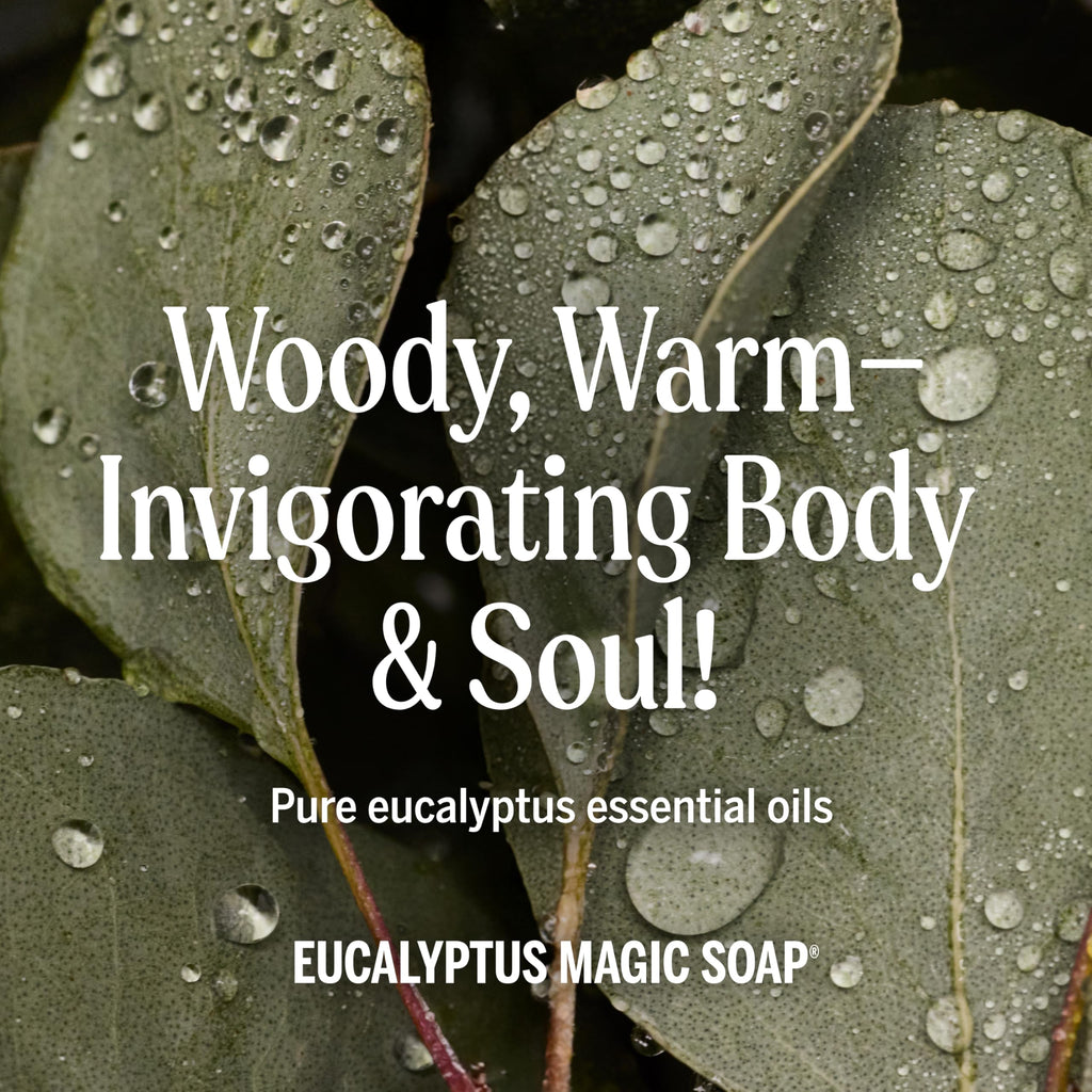 Dr. Bronner's Pure-Castile Soap Refill Eucalyptus 32 oz (2-Pack) | Regenerative Organic Certified Oils, Vegan, Non-GMO
