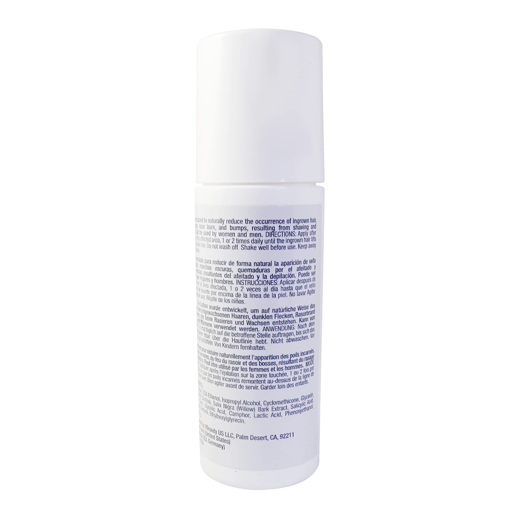 Waxness Dr. Bump Natural Ingrown Hair Lotion Roll-On – 3 fl oz (88 ml)