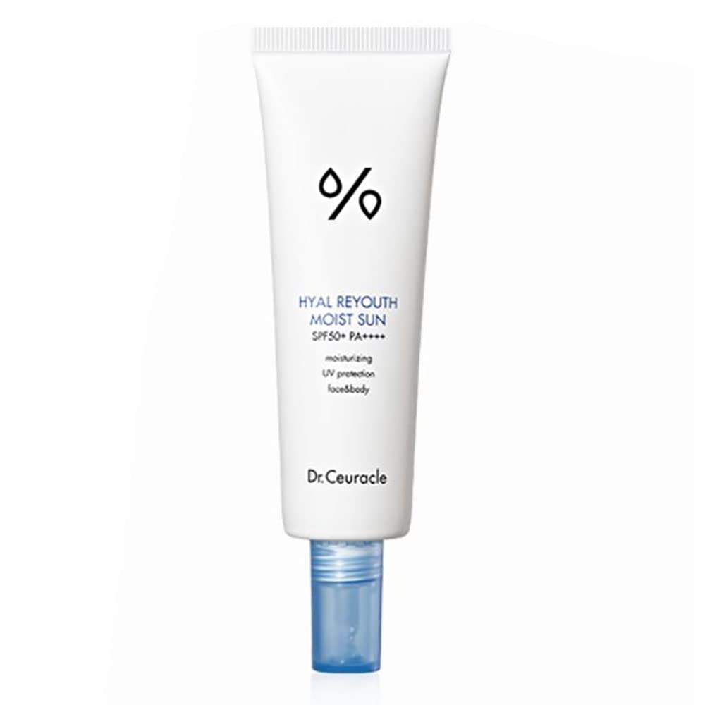 Dr.Ceuracle Hyal Reyouth Moist Sun | Hydration-Boosting SPF50+ PA++++ Sunscreen