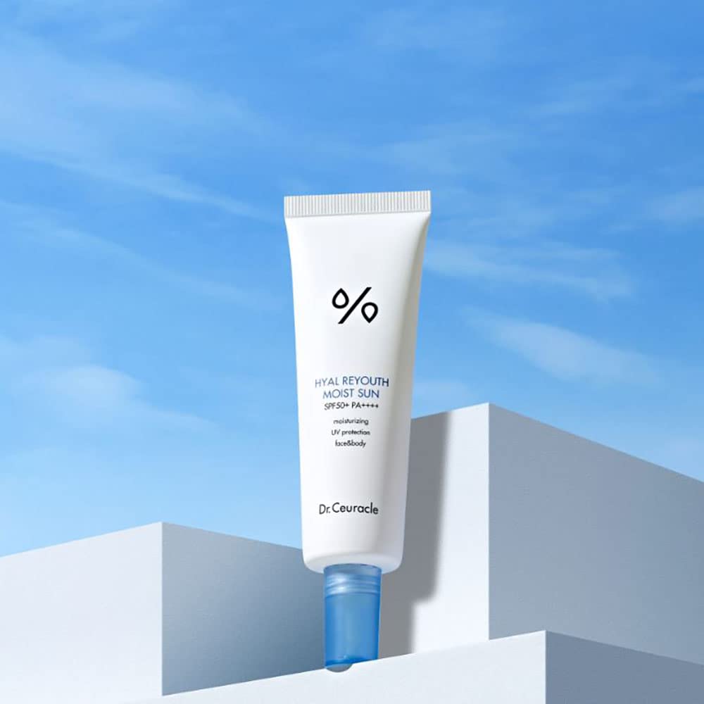 Dr.Ceuracle Hyal Reyouth Moist Sun | Hydration-Boosting SPF50+ PA++++ Sunscreen