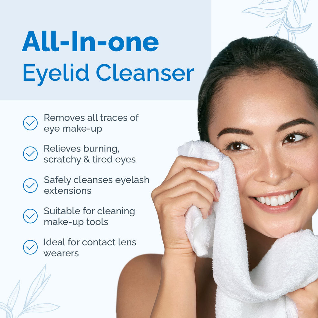 Dr Chrissie All-in-One Eyelid & Eyelash Cleanser for Extensions – EyeCleanse, 50 ml