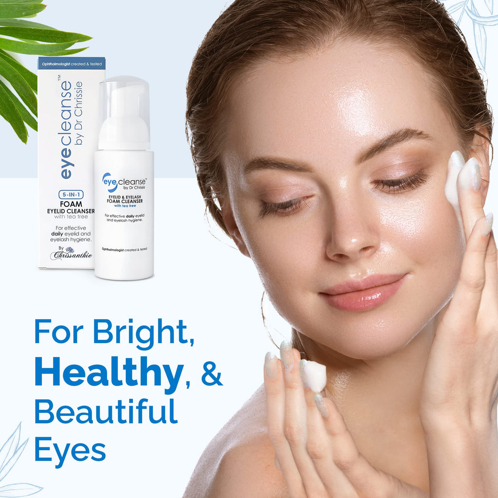 Dr Chrissie All-in-One Eyelid & Eyelash Cleanser for Extensions – EyeCleanse, 50 ml