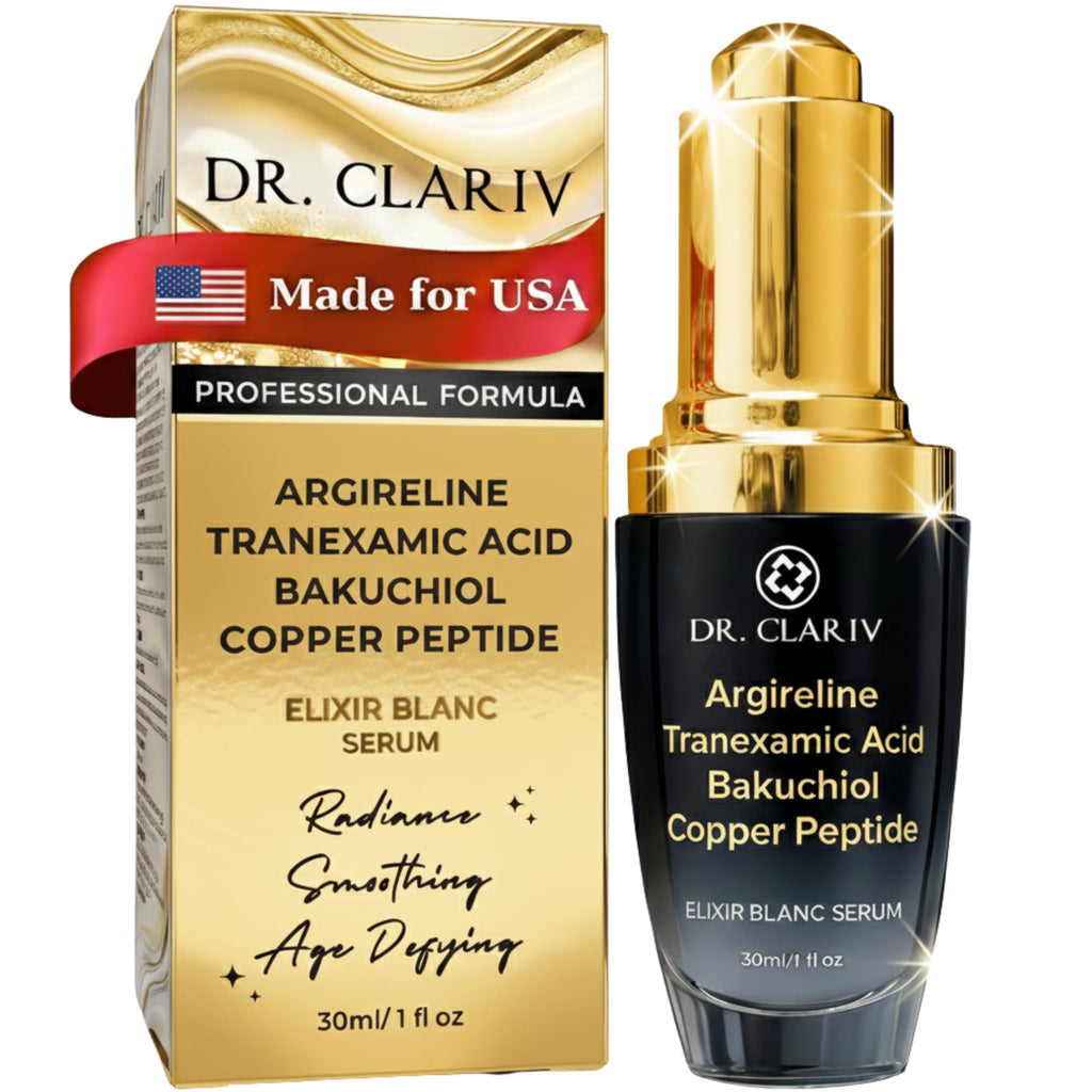 DR. CLARIV Argireline Serum – Advanced Peptide Formula for Fine Lines & Texture | 1 Fl Oz